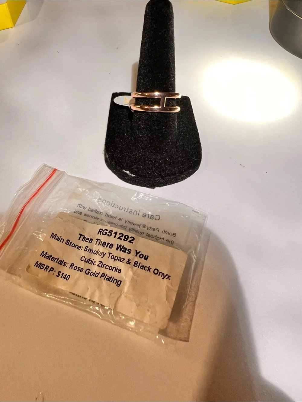 NWT bp Rose Gold Ring